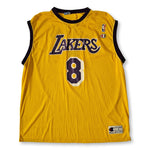 Vintage 1996 Champion Lakers Kobe Bryant #8 rookie jersey