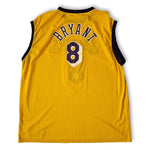 Vintage 1996 Champion Lakers Kobe Bryant #8 rookie jersey