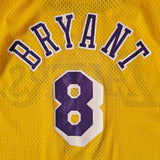 Vintage 1996 Champion Lakers Kobe Bryant #8 rookie jersey