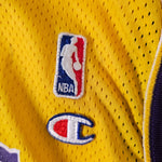 Vintage 1996 Champion Lakers Kobe Bryant #8 rookie jersey