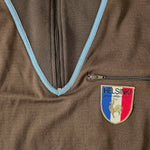 1952 France Le Coq Sportif Helsinki Olympics zip-drill