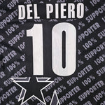 Vintage Juventus Del Piero fan shirt