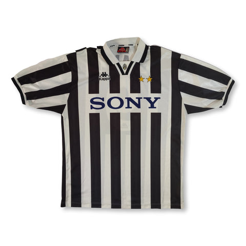 maglia calcio Vialli Juventus Kappa vintage 1995 1996 SONY Home Serie A maglia calcio Vialli Juventus Kappa vintage 1995 1996 SONY Home Serie A