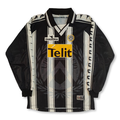 2000 Udinese Diadora long-sleeve player-issued #5 shirt