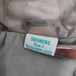 Vintage Siemens reflective metallic jacket