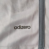 White Adidas template long sleeve shirt