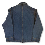 Blue APC Carhartt denim jacket