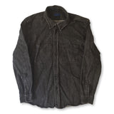 Black Etudes Studio denim overshirt made in Portugal