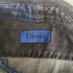 Black Etudes Studio denim overshirt made in Portugal
