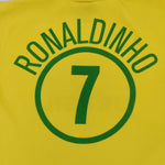 2002 Brazil Nike Ronaldinho #7 shirt