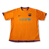 2006-07 orange Nike FC Barcelona Messi #19 away shirt