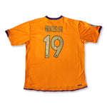 2006-07 orange Nike FC Barcelona Messi #19 away shirt