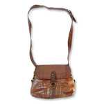 90s brown Mulberry crossbody bag Made in England