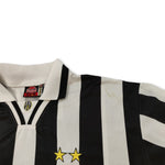 1994-95 black and white Kappa Juventus Torino Baggio #10 long-sleeve  shirt