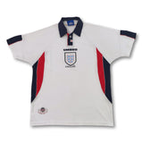 1998 white England Umbro footbal shirt