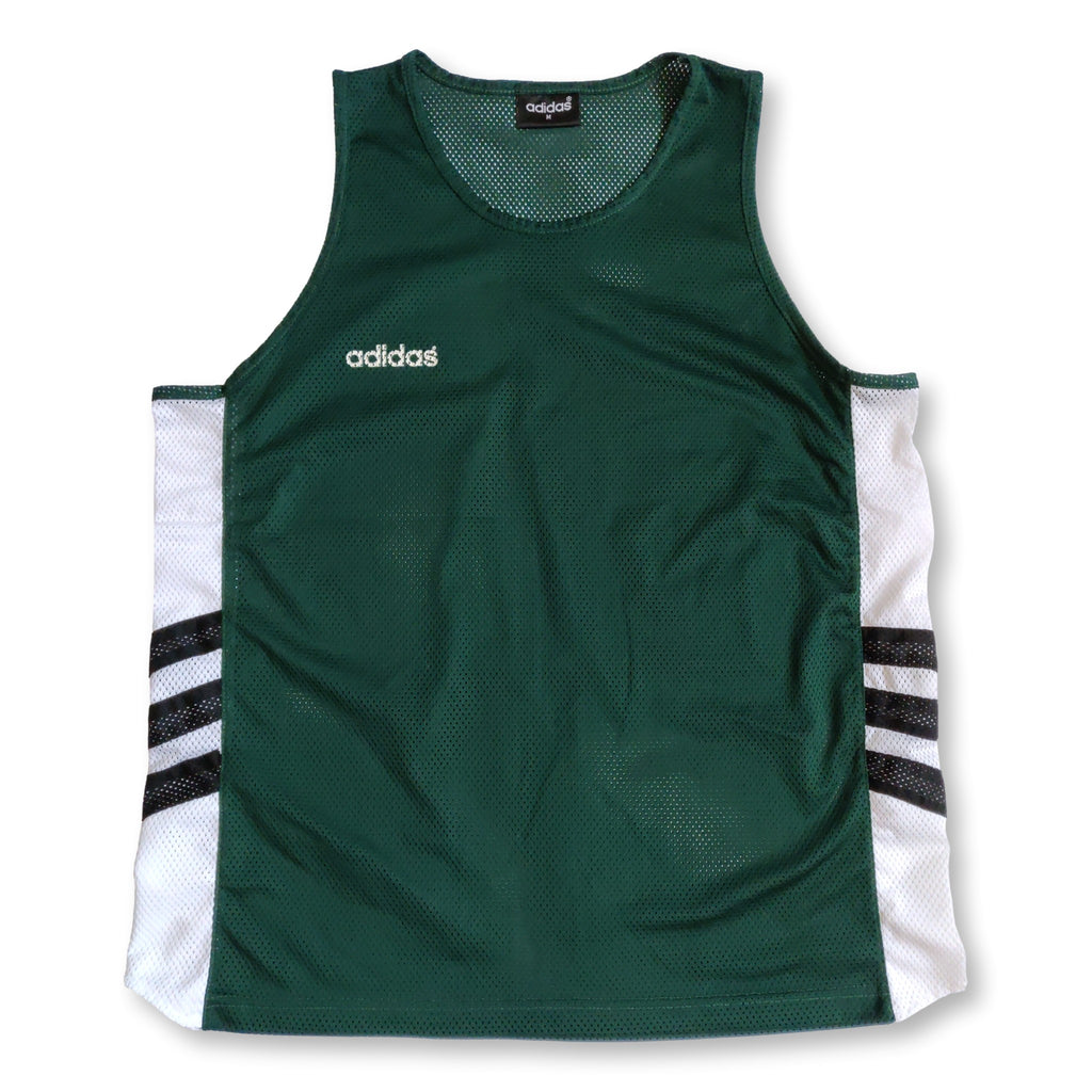 90s green Adidas fishnet basketball jersey| retroiscooler | Vintage ...