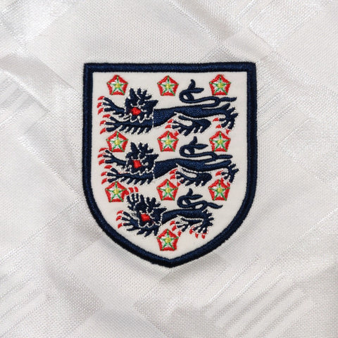 1990 white Umbro England Paul Gascoigne #19 shirt 2010-rerelease ...
