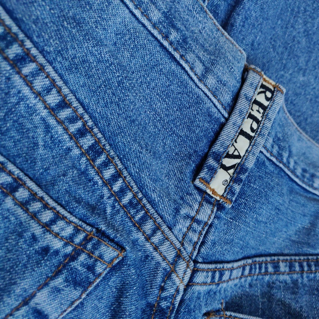 90s blue short jeans Made in Italy | retroiscooler Vintage Shorts –