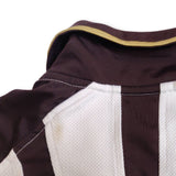 90s brown Adidas Equipment polo shirt