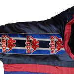 1995-97 navy FC Barcelona Kappa winter coat