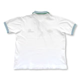 80s white Sergio Tacchini polo shirt