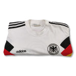 1992 white Germany Adidas player-issue training shirt Hassler #8