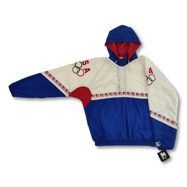 90s white Starter USA Olympic Games jacket | retroiscooler | Vintage