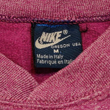 80s purple Nike sweatshirt made in Italy