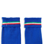 1990 Italy Diadora blue football socks
