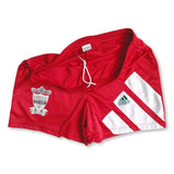 1992 red Liverpool Adidas Equipment Centenary shorts