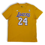 2014 Lakers Adidas Kobe Bryant #24 t-shirt