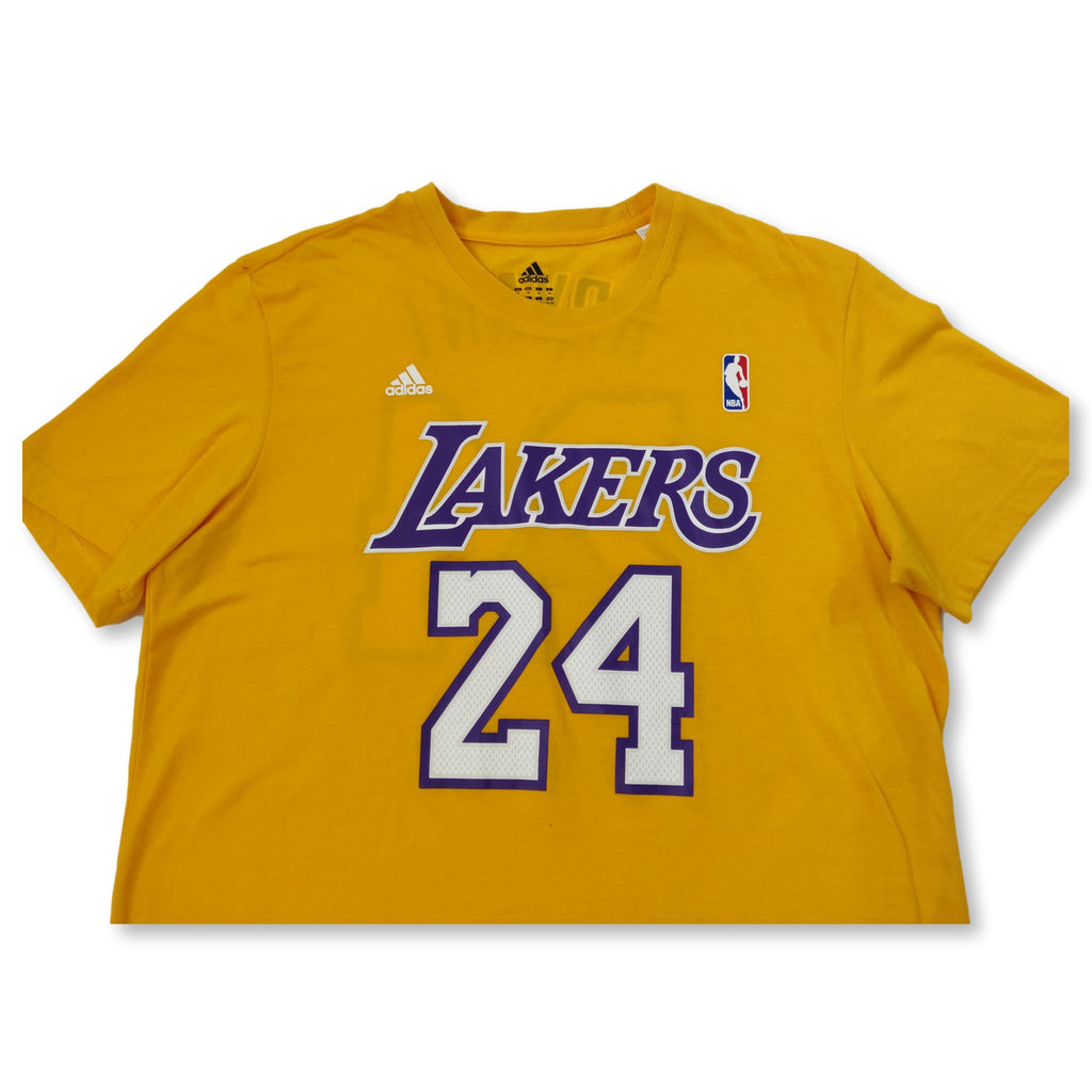 2014 Lakers Adidas Kobe Bryant #24 t-shirt | retroiscooler | Kobe 