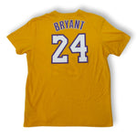 2014 Lakers Adidas Kobe Bryant #24 t-shirt