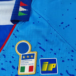 1992 blue Italy Diadora shirt