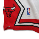 1990s white Chicago Bulls Champion basketball shorts