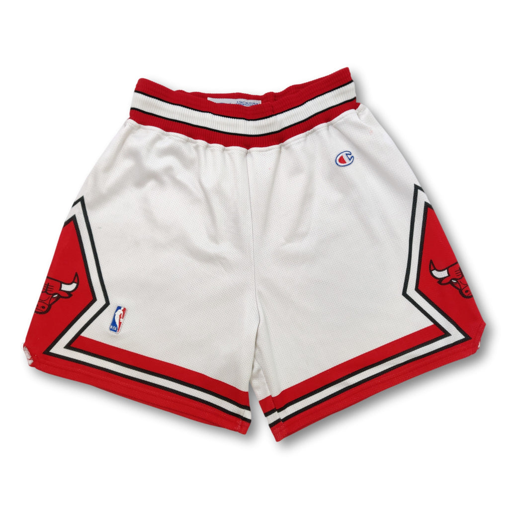1990s white vintage Chicago Bulls Champion basketball shorts ...