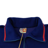 1984-89 blue FC Barcelona Meyba zip drill top