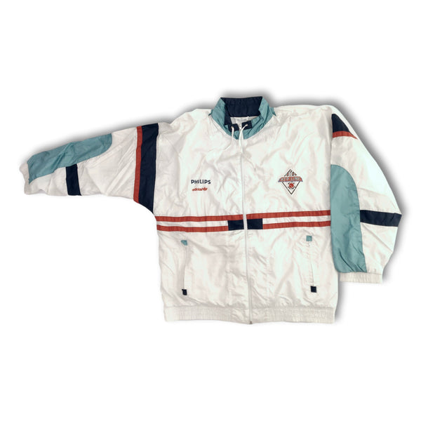 80s usa製 old adidas ATP track jacket Vintage Adidas Track Jacket 80's ATP Trefoil Stripe Made In