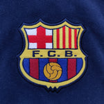 1999-2000 blue FC Barcelona Nike fleece jacket