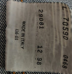 1998 blue Levi's denim jacket Made in Italy