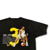 90s black Reebok Iverson Answer t-shirt