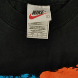 90s black Nike white label t-shirt
