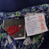 1990s multicolor Nike Golf-themed polo shirt