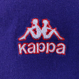 1992-95 blue FC Barcelona Kappa cotton long-sleeve polo 4