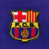 1992-95 blue FC Barcelona Kappa cotton long-sleeve polo 5