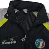 1990-92 navy Italy Diadora rain jacket
