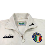 1990 white Italy Diadora track jacket