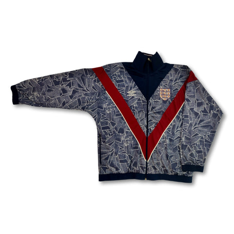 1994-95 blue England Umbro track jacket