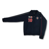 2002-03 navy PSG Nike Ronaldinho #10 player-issue track jacket