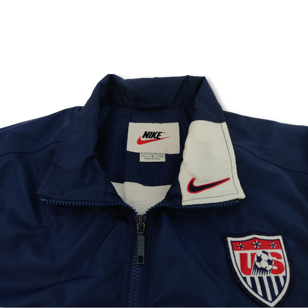 90s navy US Soccer Nike jacket Made in USA | retroiscooler | Vintage ...